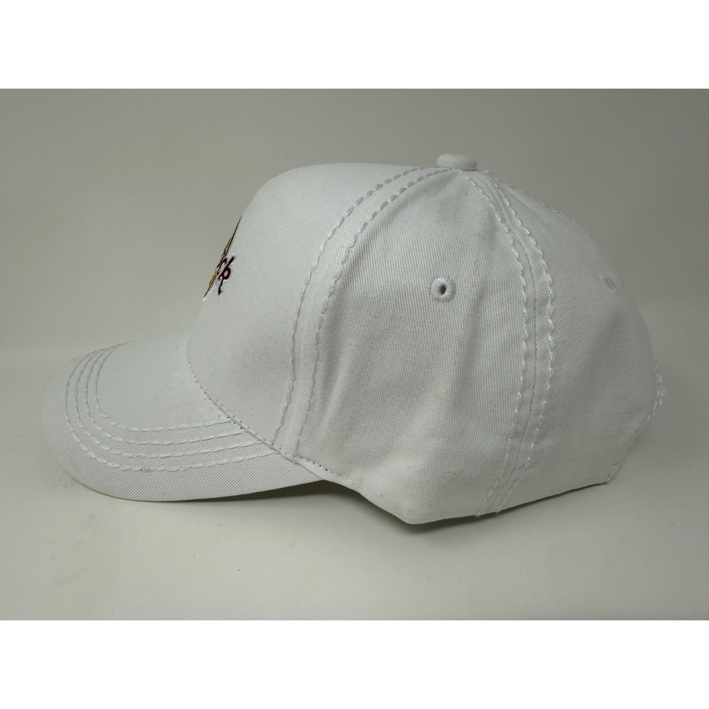 Hard Rock Cafe White Adjustable Cap / Baseball Hat 100% Cotton Est 1971 NWOT - Picture 2 of 6